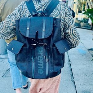 Supreme x Louis Vuitton Christopher backpack